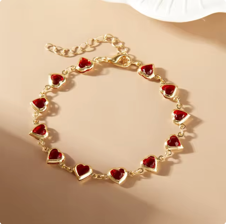 GoldenHearts Bracelet