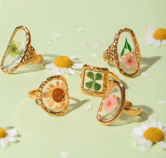 Eternelle Bloom Rings | 5 Pcs