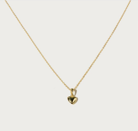 Daisy Heart Necklace | LoveInBow