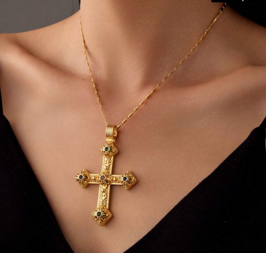 Crossed Necklace | VintageSade