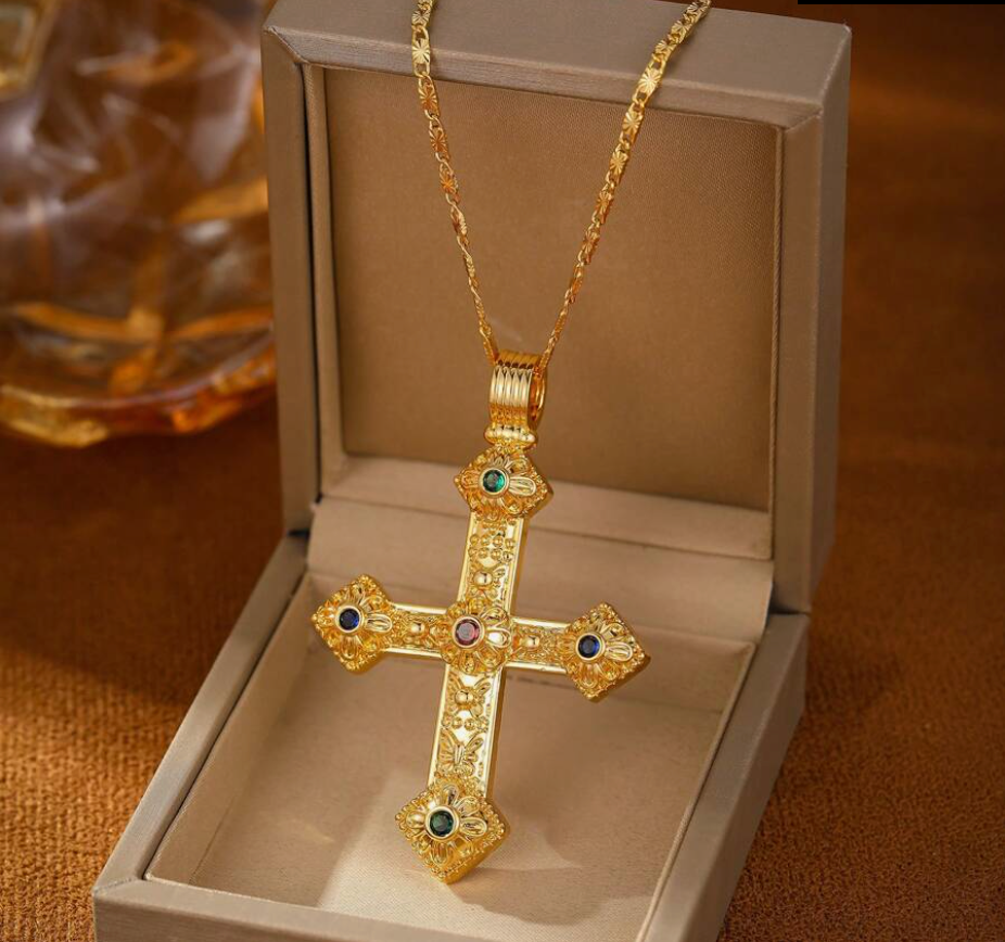 Crossed Necklace | VintageSade