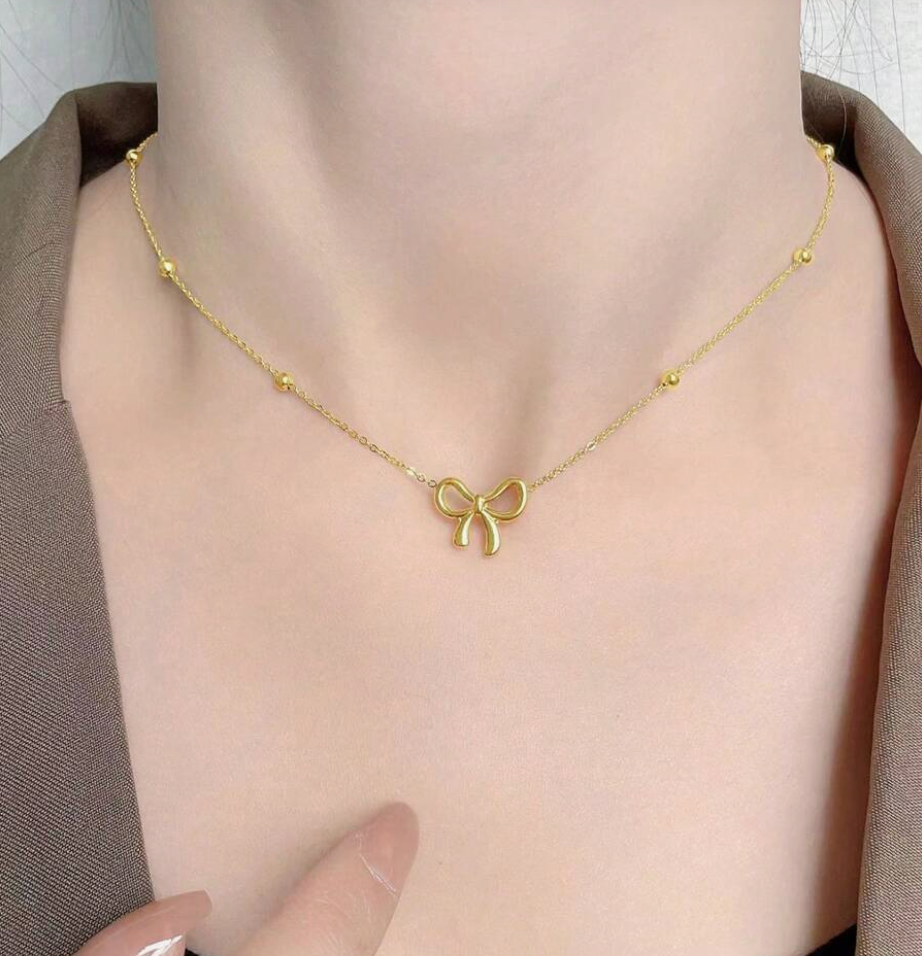 Bow Necklace | LoveInBow